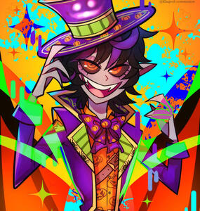 1 colored character personal use